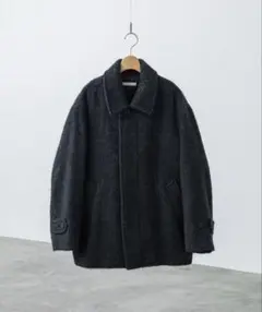WYM SHAGGY SHORT SOUTIEN COLLAR BLOUSON