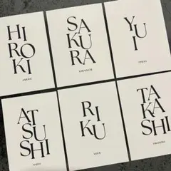 【A】席札　シンプル　ウェディング　披露宴　結婚式