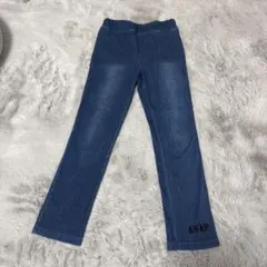 ANAP デニムストレートパンツ
