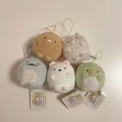 すみっコぐらし ばんざいゴムひも付きマスコット