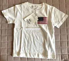 Dessin キッズ Tシャツ 星条旗ワッペン 110cmのサムネイル