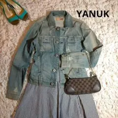 ヤヌーク　yanuk デニムジャケット　サイズP（S）