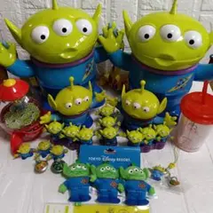 トイストーリー リトルグリーンメン エイリアン 宇宙人 エロ目 貯金箱