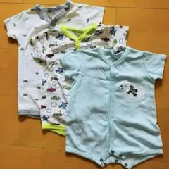 ネクストベビー next baby ロンパース・カバーオール3点セット