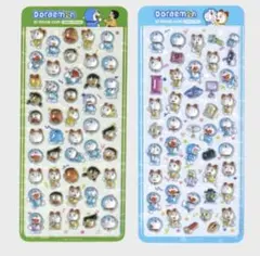 韓国 ドラえもん 3Dクリスタルステッカー ボンボンドロップシール セット