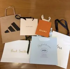 【まとめ売り】ブランドショッパー 6枚セット★ジェラピケ ポールスミス IPSAのサムネイル