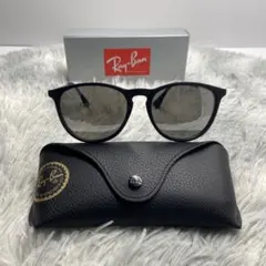 Ray-Ban Erika サングラス ブラック ERIKA METAL Sunglasses in Black and Grey Gradient - RB3539
