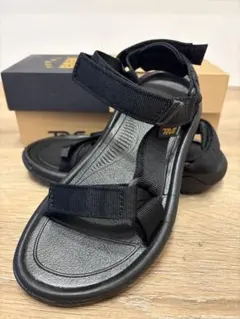 ほぼ未使用Teva テバ ハリケーン スポーツサンダル ブラック　22.0センチ