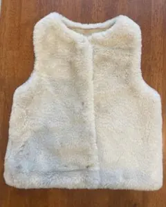 本日お値下げ　ザラ新品 ファーベスト リバーシブル ファージャケット120