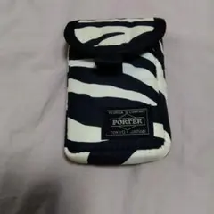 PORTER ゼブラ柄 ポーチ カメラケースのサムネイル