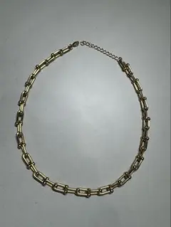 ティファニー似ゴールドネックレス