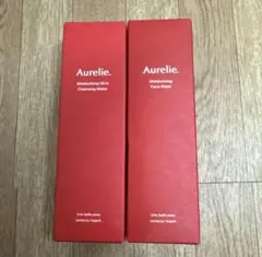 オレリー　モイストオイルインクレンジングウォーターとフェイスウォッシュ