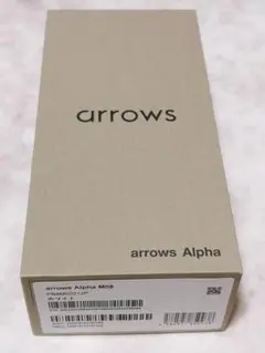 arrows alpha M08 ホワイト SIMフリー 新品未開封