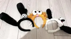 ディズニー、usjカチューシャ3個セット