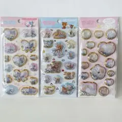 すみっコぐらし　リラックマ　CHEER CHEER LAMBS エアーシール