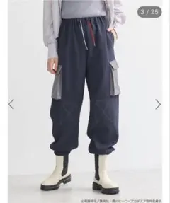 earth music&ecology×ヒロアカ 轟焦凍 イメージ パンツ M