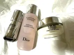 新品　未開封　Dior 3点　カプチュールセラム　ローション　クレム