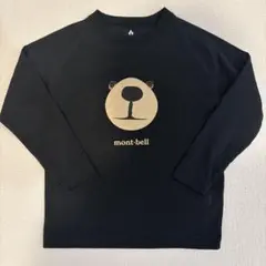mont-bell クマ顔プリント Tシャツ 120