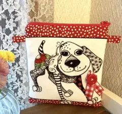 ロラライハリス★わんこポーチ　パピードッグ