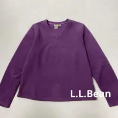 ⚫︎L.L.Bean エルエルビーン レディース Vネック フリースプルオーバー