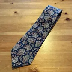 ヴィンテージ USA製　ネクタイ　ペイズリー柄