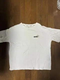 CONVERSE ホワイト Tシャツ 星ロゴ