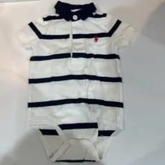 Polo Ralph Lauren ボーダー ロンパースのサムネイル