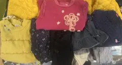 中古　100cm キッズ服&パンツ&スカパン&スパッツ　6点セット