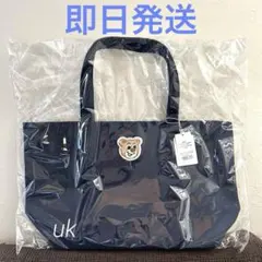 【新品未使用】FEILER フェイラー オールドテディ ワッペントートバッグ 大