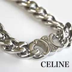 【極美品】セリーヌ　グルメット　トリオンフ　ブレスレット　喜平　チェーンのサムネイル