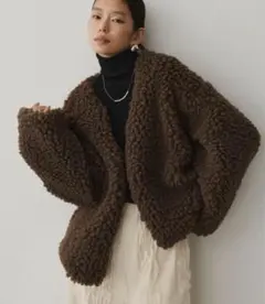 ファーコート フリースジャケット