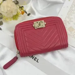 美品　CHANEL シャネル　ボーイシャネル　カードケース　コインケースのサムネイル