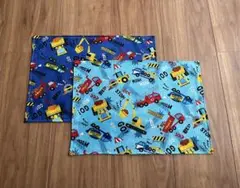 ランチョンマット 2枚セット はたらく車柄 ナフキン