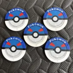 ポケモン　バトリオ　グリーンマーカー　ゴルフマーカー　5個セット