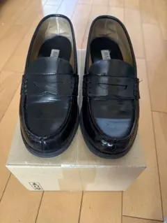 HARUTA ARVIN ローファー　24cm 黒