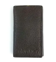 未使用カルバンクライン・６連キーケース ダークブラウン　訳有り品B30