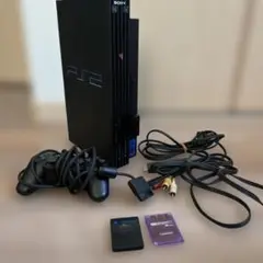 動作確認済　PlayStation2 本体セット SCPH-18000 ブラック