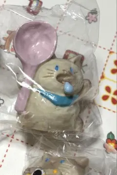 猫猫PAI 　シャム猫フィギュア　スプーン