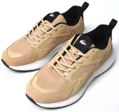 未使用 LACOSTE ラコステ L003 EVO スニーカー 28 ベージュ