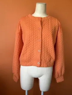 キルティング カーディガン