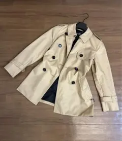 COACH ベージュ ダブルブレスト トレンチコート