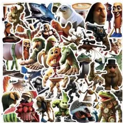 イタリアンブレインロットステッカー　50枚