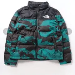 THE NORTH FACEカモフラージュダウンジャケット 大きいサイズ メンズ ノースフェイス THE NORTH FACE フード