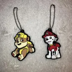 パウ・パトロール キーホルダー 2個セット