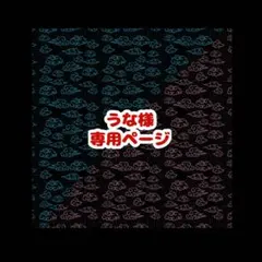 うな様専用ページ