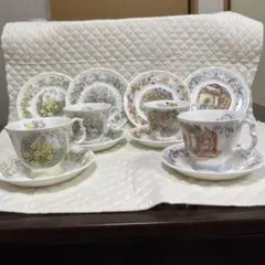 新品箱入 Ringtons フローラルトレリス 2名用ティーセット フル