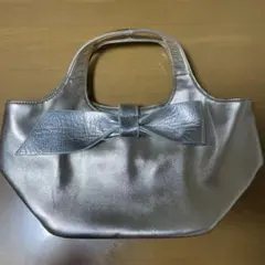 アンテプリマ　ミスト　ゴールド　シルバー　リボン　トート　バッグ