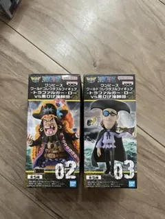 ワンピース　ワールドコレクタブルフィギュア　ローvs黒ひげ　ティーチセット