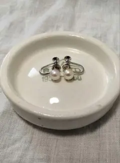 パールイヤリング❁本真珠/淡水/6mm/SILVER/セレモニー/冠婚葬祭