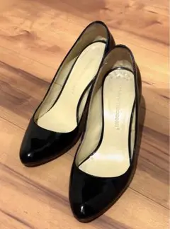 ファビオルスコーニ　エナメル パンプス  FABIO RUSCONI